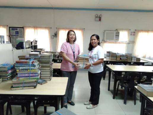 More book donations to the LNSH received by Ms. Felina E. Victoria dated June 3, 2019...